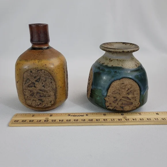 (2) Pickenpaugh Pottery? Vases - Picture 9 of 13